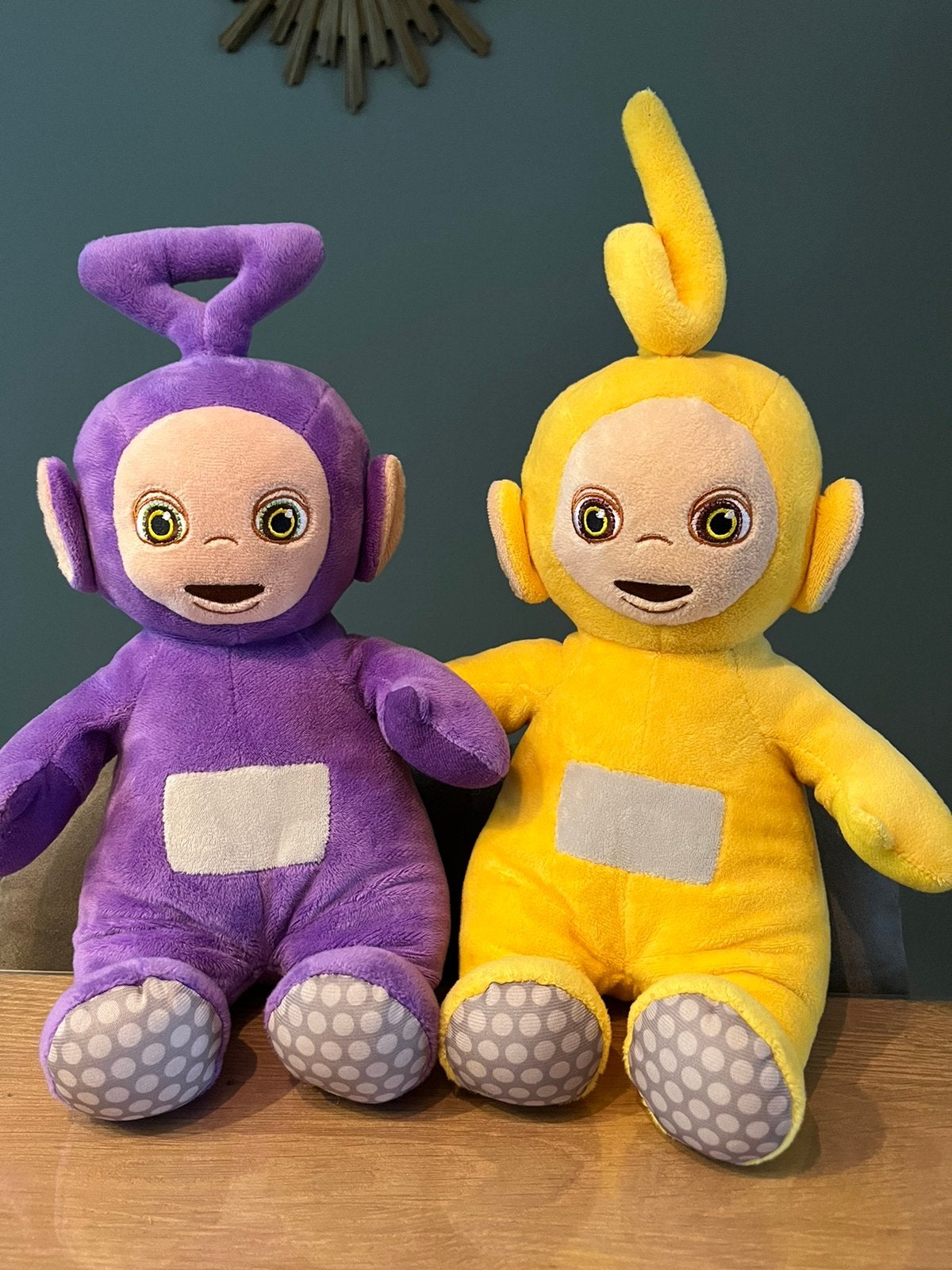 Leuke set Teletubbies 33cm, Ophalen of Verzenden, Zo goed als nieuw, Overige typen