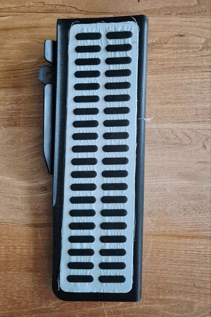 Nieuw Race Voetpedaal Alu met Witte Beschermstrip, Auto-onderdelen, Ophalen of Verzenden, Gebruikt