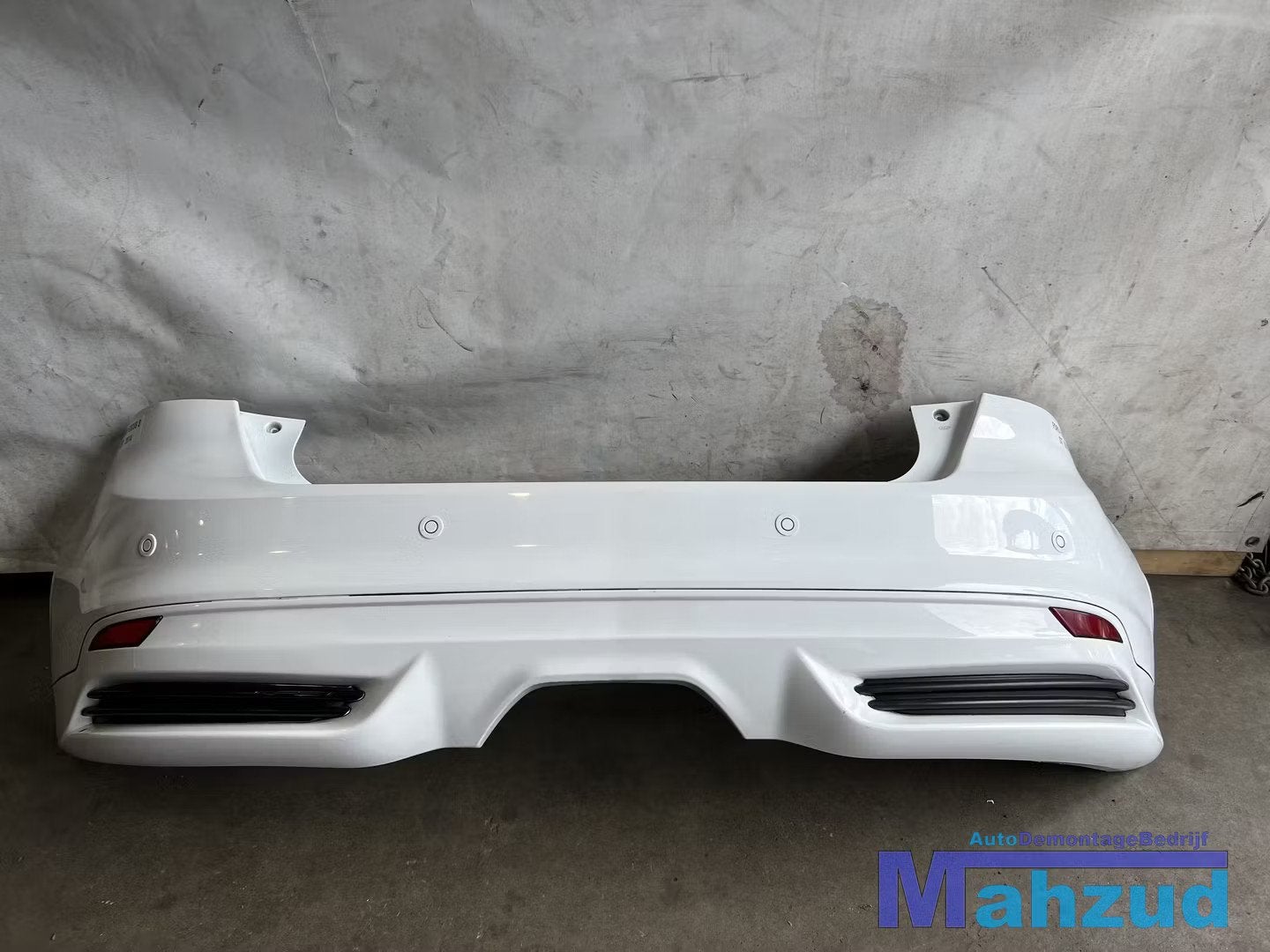 FORD FOCUS 3 ST Wit Achterbumper bumper achter 2010-2018, Gebruikt, Info@ford.com, Ophalen of Verzenden, Ford