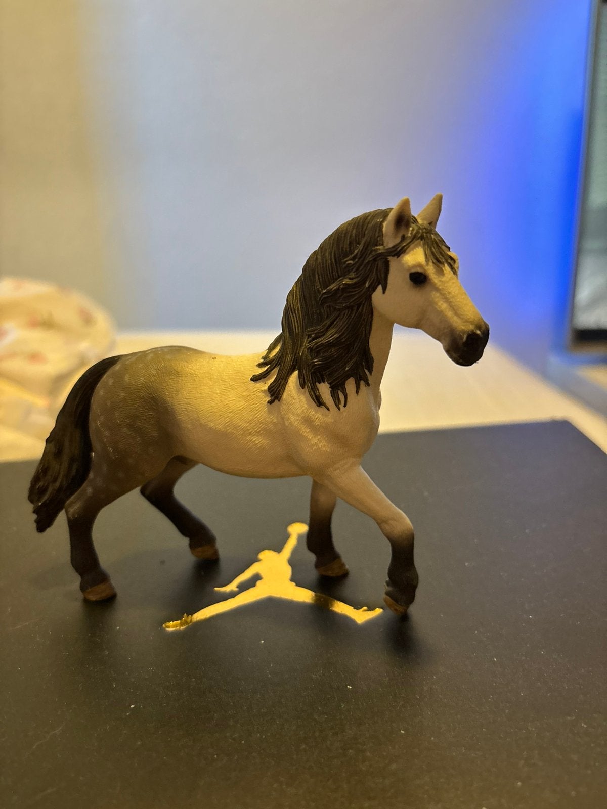 Schleich Andalusiër hengst (PRE) – goede staat, Ophalen of Verzenden, Zo goed als nieuw, Paard, Beeldje of Figuurtje