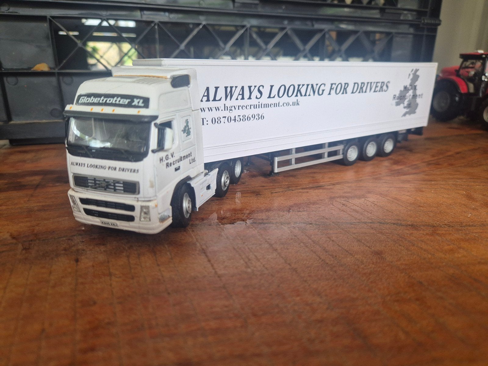 Volvo Globetrotter XL vrachtwagen model, Overige merken, 1:32 tot 1:50, Ophalen of Verzenden, Zo goed als nieuw