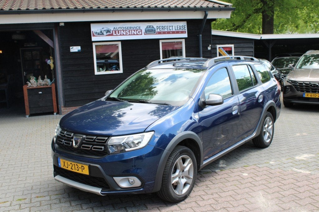 Dacia LOGAN MCV 0.9 TCE STEPWAY - Camera Airco Cruise, Auto's, Dacia, Voorwielaandrijving, 898 cc, Blauw, Origineel Nederlands