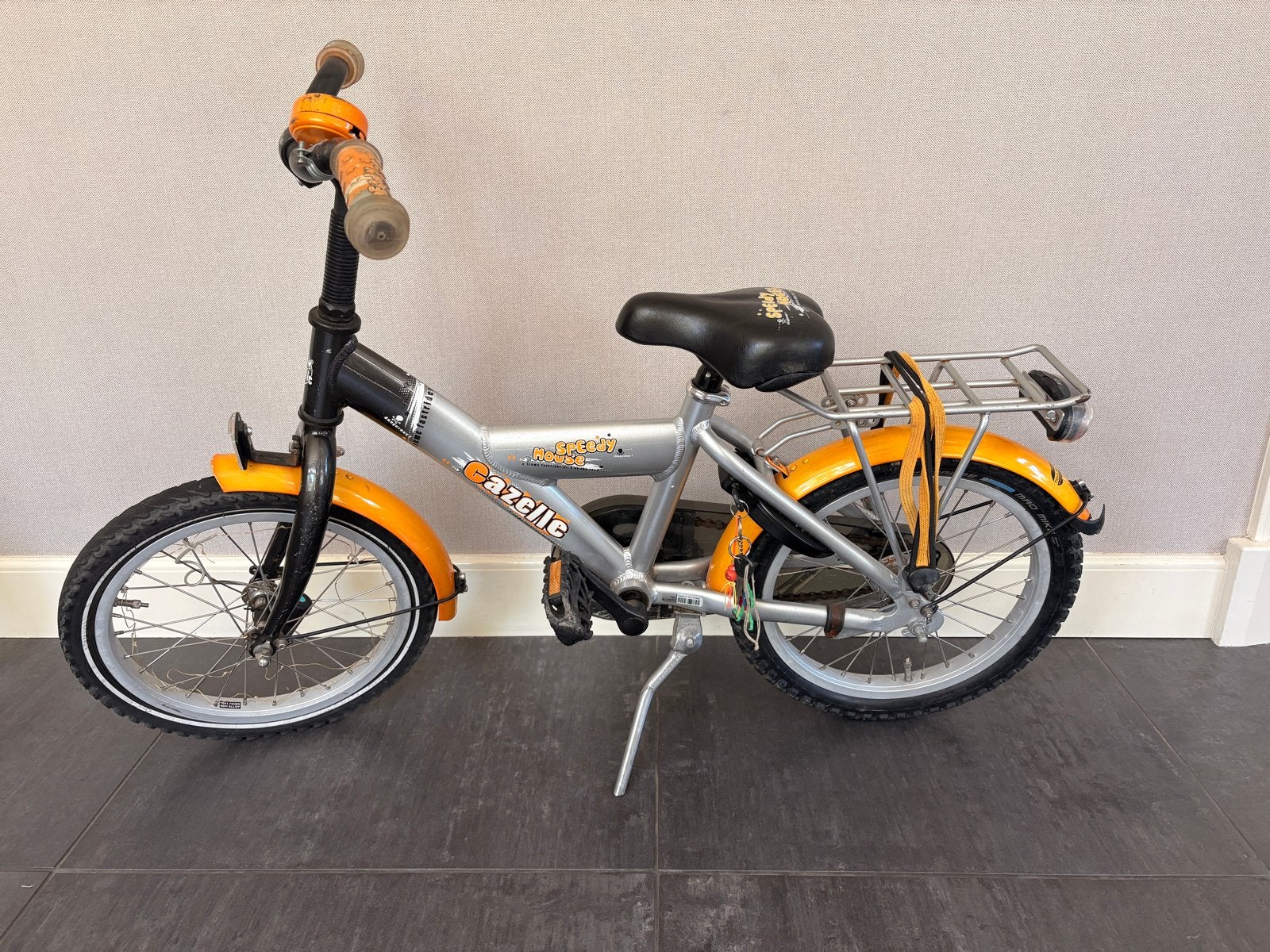 Gazelle Speedy Mouse kinderfiets 16 inch, Ophalen, Gebruikt, Terugtraprem, 16 tot 20 inch