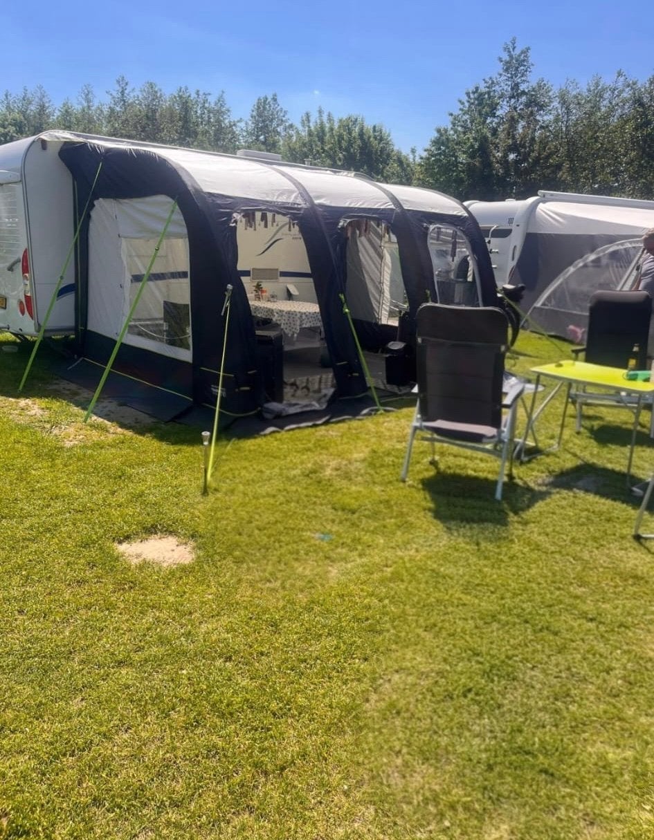 Obelink Viera 380 Easy Air Connected opblaasbare voortent, Ophalen, Gebruikt