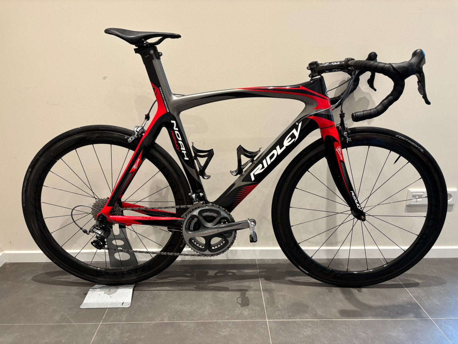 Ridley Noah Flow 2009 racefiets - Dura Ace 10-speed, Overige merken, 28 inch, Gebruikt, Carbon