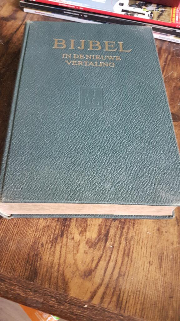 bijbel in de nieuwe vertaling OT&NT.inschrift  Berltsum[Fr]., Verzenden, Het Nederlandsch Bijbelgenootschap.