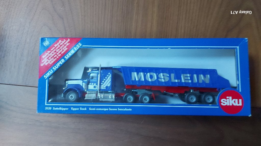 Siku 3520 Kieper Moslein, Hobby en Vrije tijd, Modelauto's | 1:50, Ophalen of Verzenden, Zo goed als nieuw, Bus of Vrachtwagen