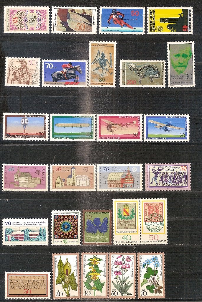 BRD jaargang 1978 postfris, Postzegels en Munten, Postzegels | Volle albums en Verzamelingen, Ophalen of Verzenden, Buitenland