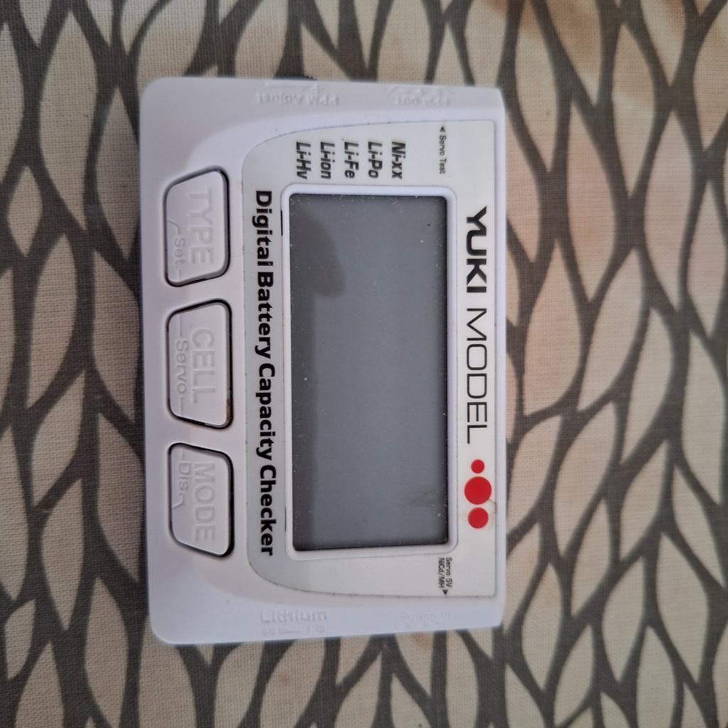 Yuki Model Digitale Batterij Capaciteit Checker, Ophalen of Verzenden, Gebruikt