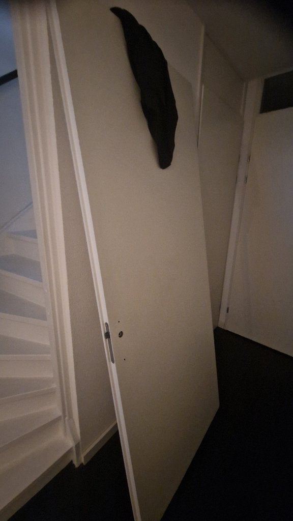 Twee opdek deuren, Ophalen, Gebruikt, Binnendeur, 200 tot 215 cm