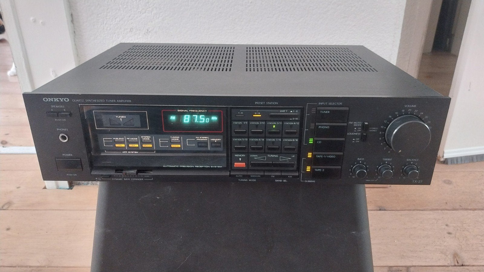 Onkyo TX-27 Quartz Synthesized Stereo, Ophalen of Verzenden, Gebruikt, Cd-speler