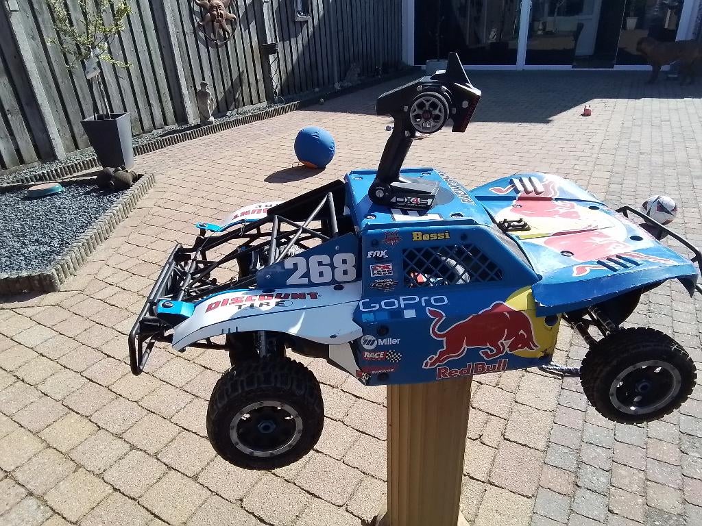 Te koop losi compleet alu, Hobby en Vrije tijd, Modelauto's | 1:5 tot 1:12, Ophalen of Verzenden, Gebruikt, Auto