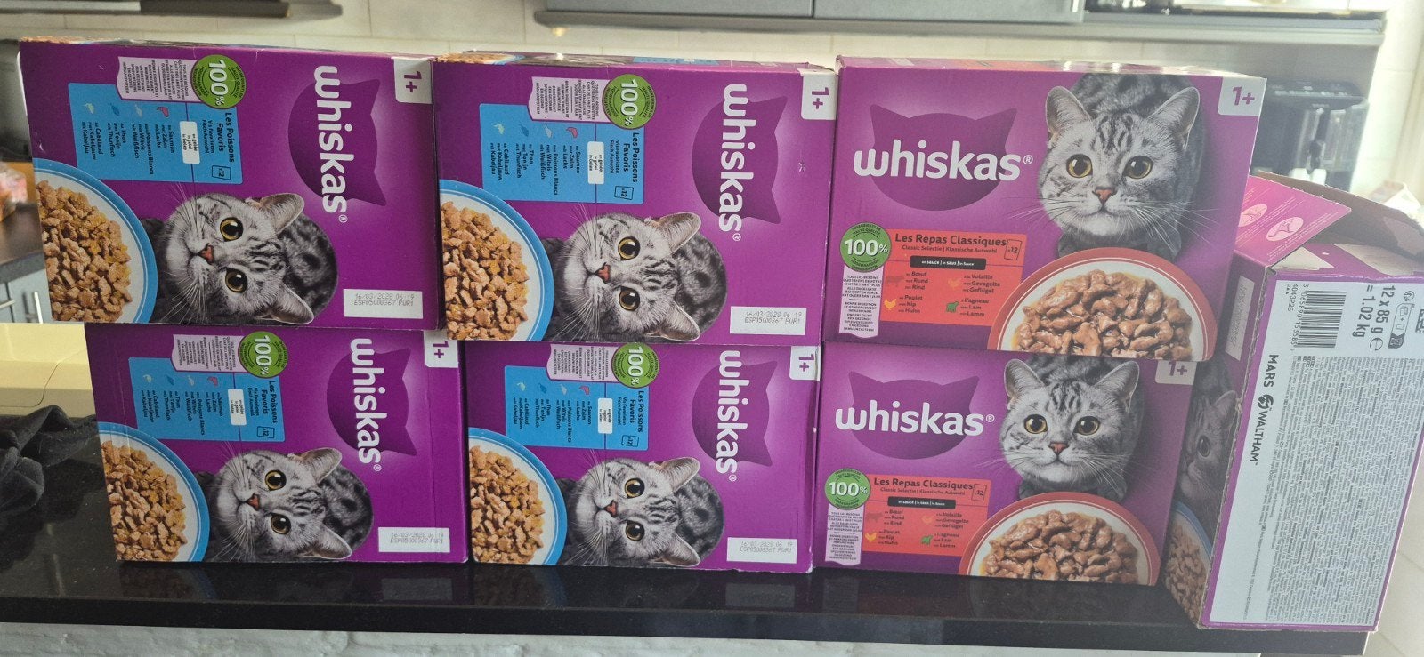 Whiskas natvoer, Ophalen of Verzenden, Kat