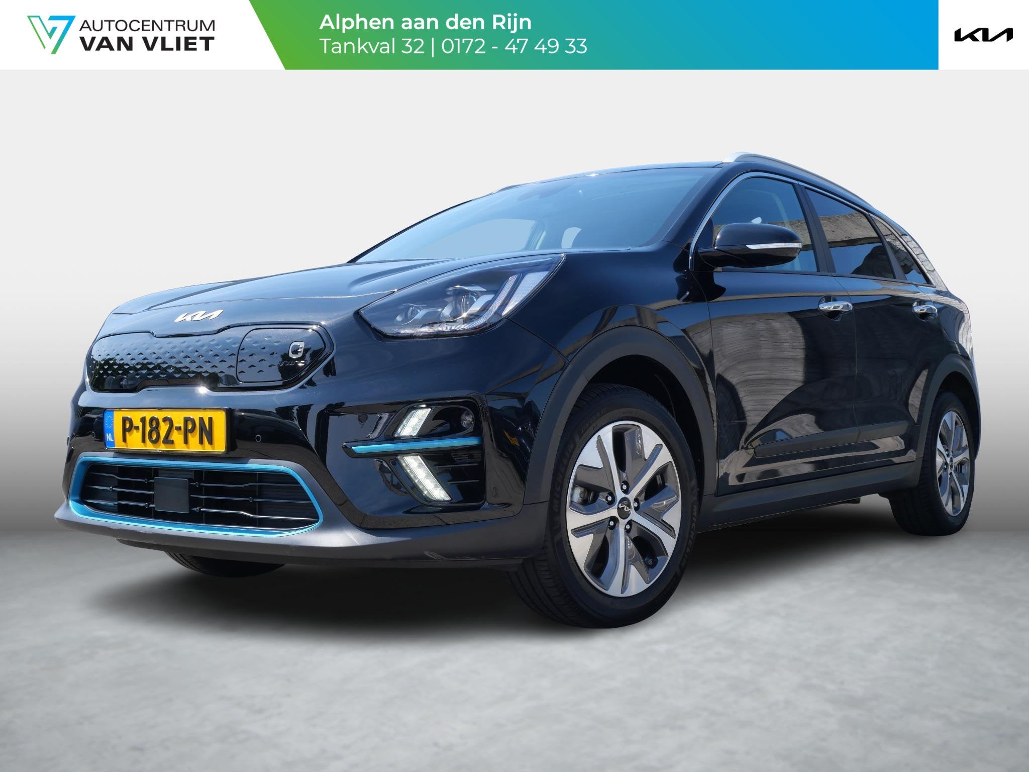 Kia e-Niro DynamicPlusLine 64 kWh | SOH 96,8% | 3Fase | Crui, Auto's, 12 maanden, Gebruikt, 1712 kg, Leder en Stof