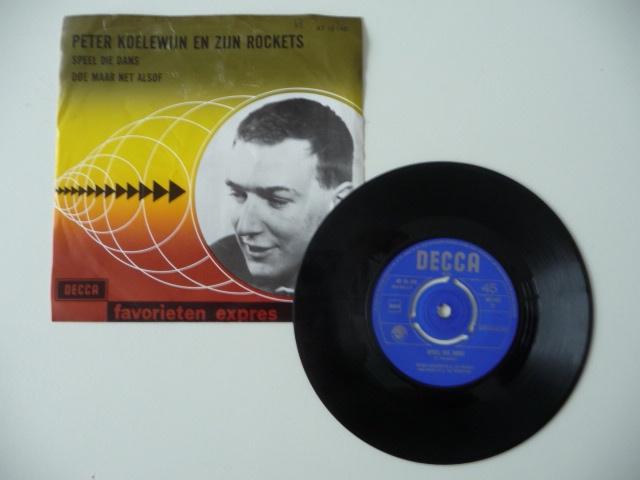 single PETER KOELEWIJN -SPEEL DIE DANS- Decca Records, 1965, Cd's en Dvd's, Vinyl Singles, Gebruikt, 7 inch, Single, Ophalen of Verzenden