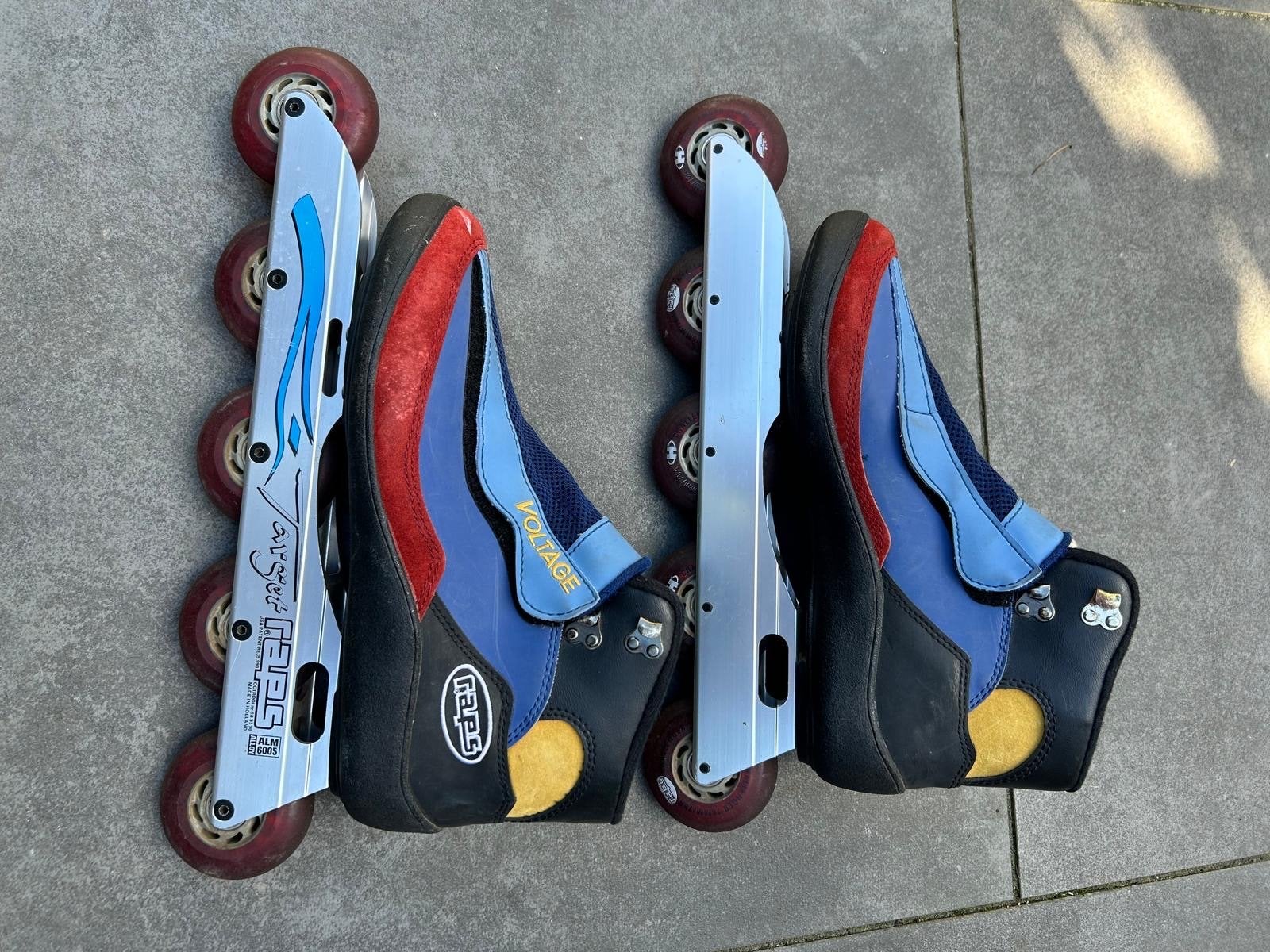 Raps Voltage Inline Skates - Maat 46., Gebruikt, Heren, Ophalen of Verzenden, Inline skates 4 wielen