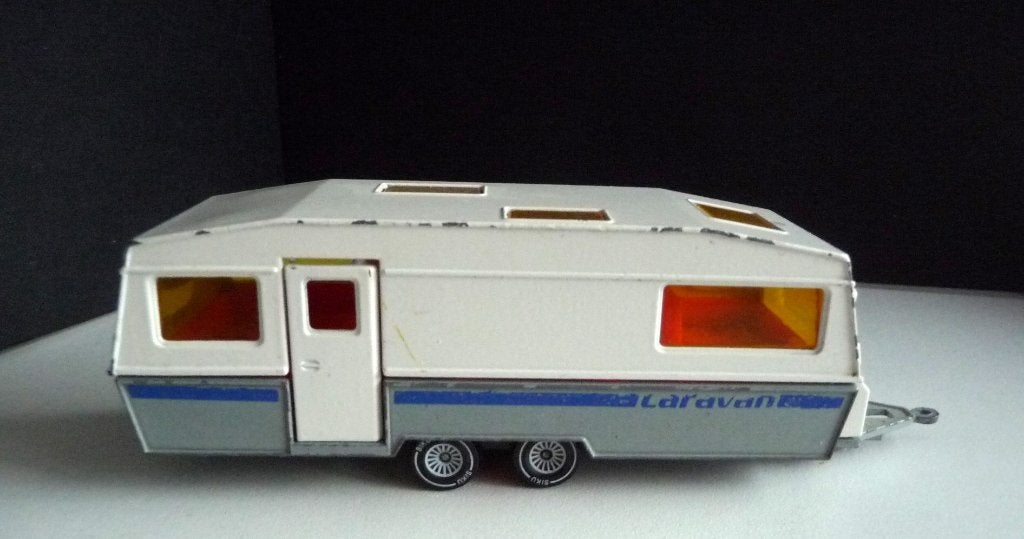 SIKU 2518 Caravan Caravan Tandemas 1,55, Verzenden, Gebruikt, Overige typen, SIKU