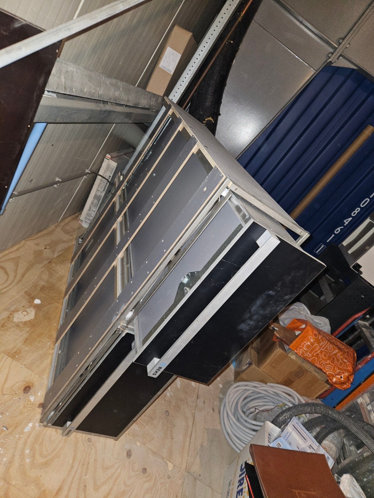 Beks vloerladen voor bedrijfswageninrichting, Auto diversen, Ophalen of Verzenden, Gebruikt