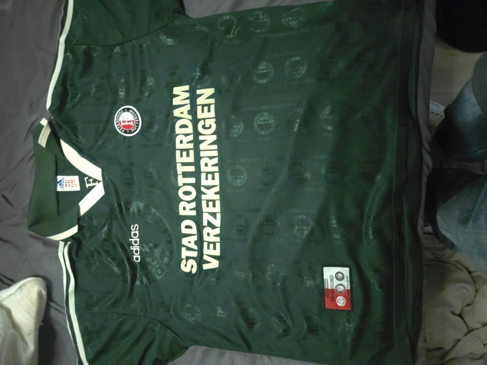 Feyenoord Vintage Uit Shirt 1997 - Maat XXL, Overige maten, Ophalen of Verzenden, Zo goed als nieuw, Adidas