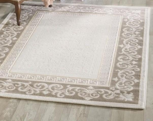 Vloerkleed Harmony 80x150 taupe crème laagpolig nieuw!, Stijlvol klasse comfortabel kwaliteit, Bruin, Rechthoekig, Nieuw