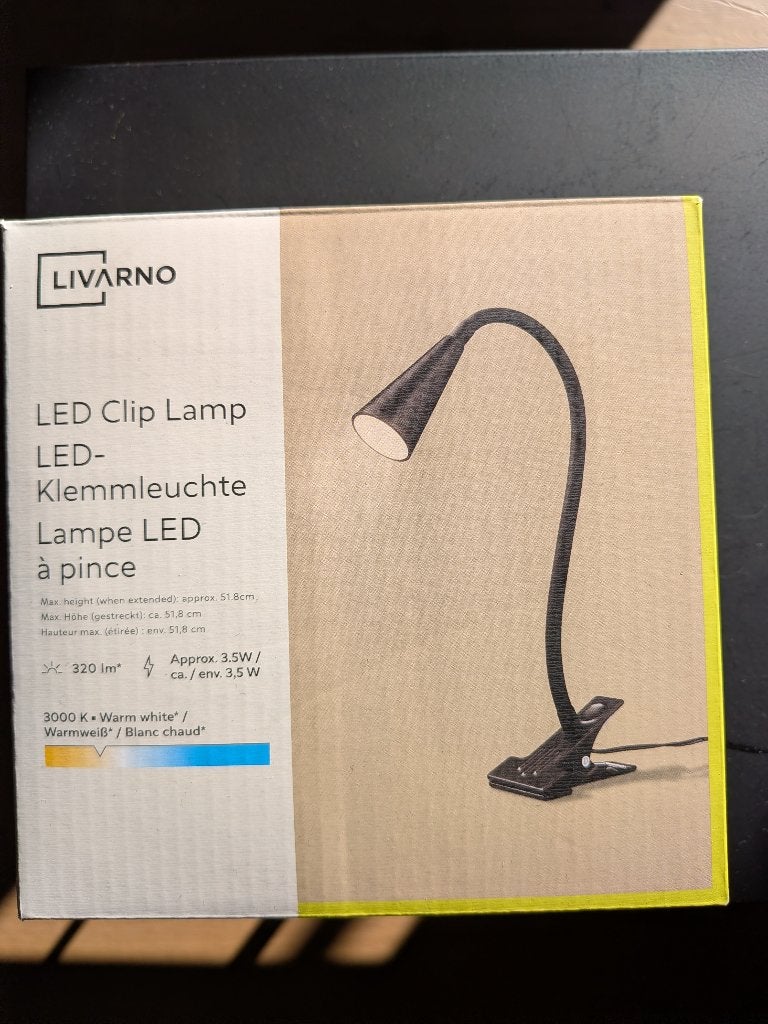 2x LED Clip Lamp, Huis en Inrichting, Led-lamp, Overige fittingen, Ophalen of Verzenden, Minder dan 10 watt