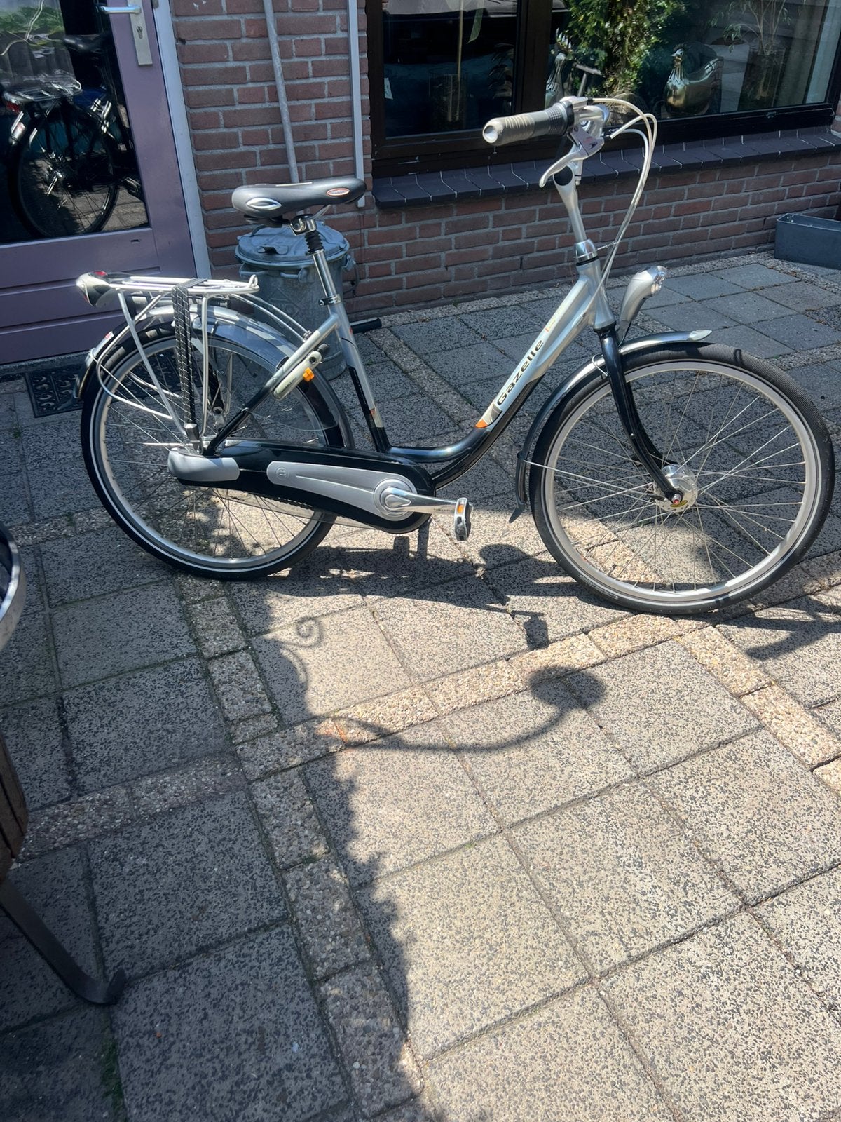26 inch gazelle dames fiets, Ophalen, 47 tot 50 cm, Versnellingen, Zo goed als nieuw