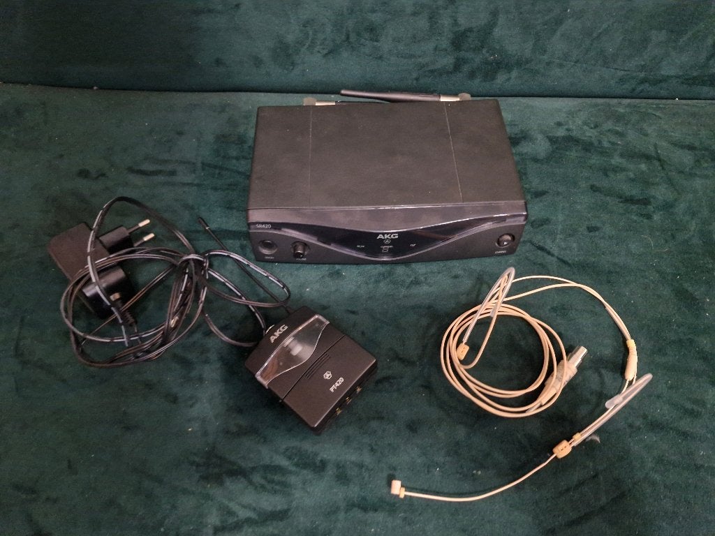 AKG WMS420 zenderset met the t.bone HeadmiKe, Ophalen, Gebruikt, Overige typen