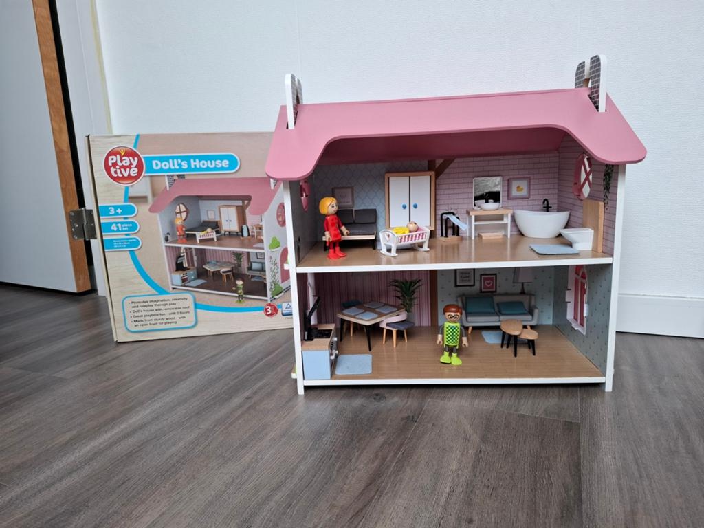 Playtive poppenhuis, Ophalen, Zo goed als nieuw, Poppenhuis