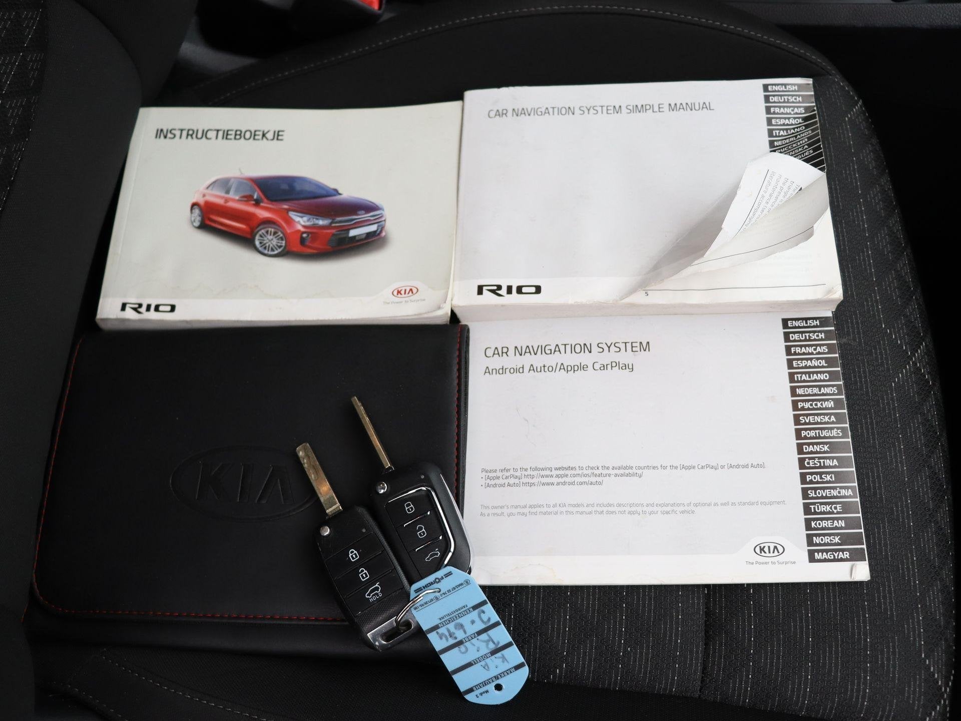 Kia Rio 1.0 TGDI DynamicLine | Navigatie | Achteruitrijcamer, Auto's, Voorwielaandrijving, Gebruikt, Euro 6, 1055 kg