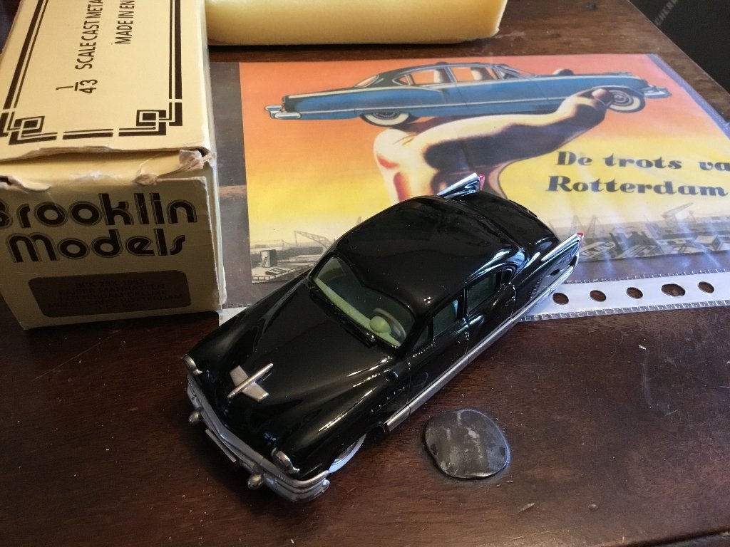 Brooklin Models - Kaiser Manhattan Rotterdam 1953 Modelcars, Ophalen of Verzenden, Zo goed als nieuw, Auto, Overige merken