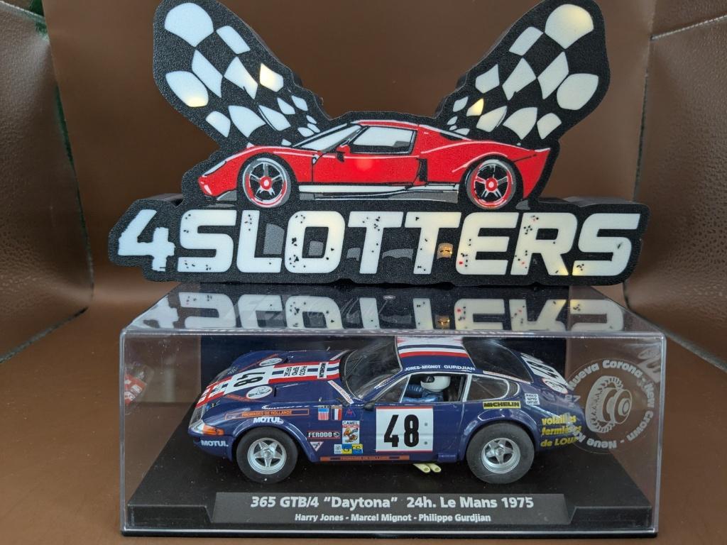 Fly Ferrari Daytona 365 GTB/4 #48 24h Le Mans 1975, Verzenden, Nieuw, Elektrisch, Overige merken