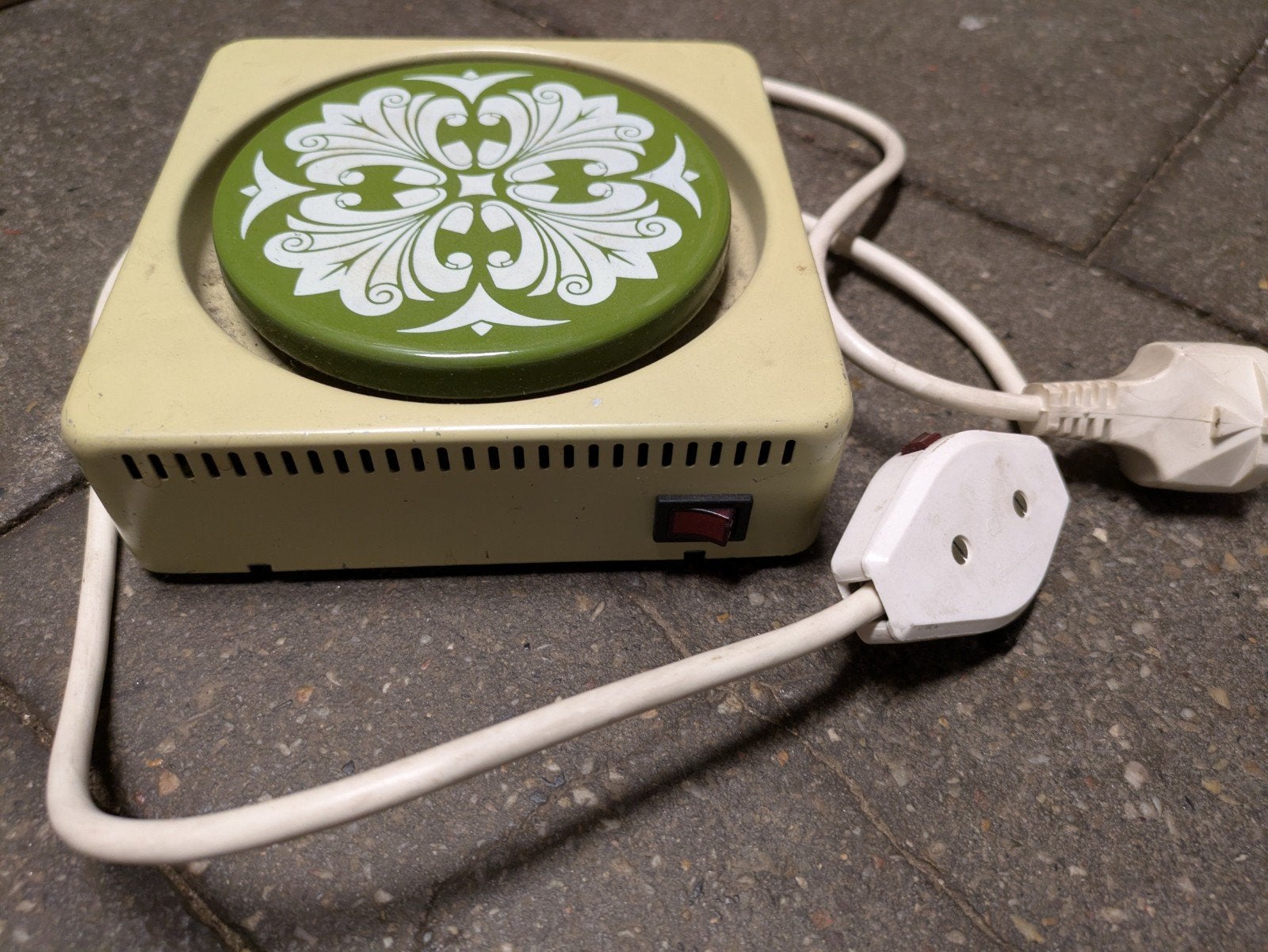 Warmhoudplaat Vintage Rechaud Gratis Daalderop, Ophalen of Verzenden