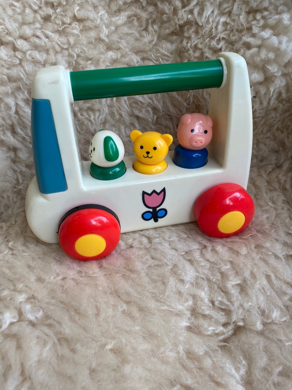 Vintage duwauto van Dick Bruna jaren ‘80, Ophalen of Verzenden, Zo goed als nieuw