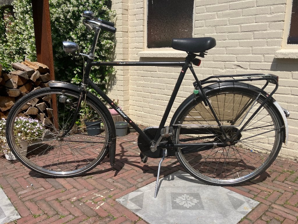 Antieke fiets Batavus Ascot, Ophalen, Terugtraprem, Batavus, Jaren '60 of nieuwer