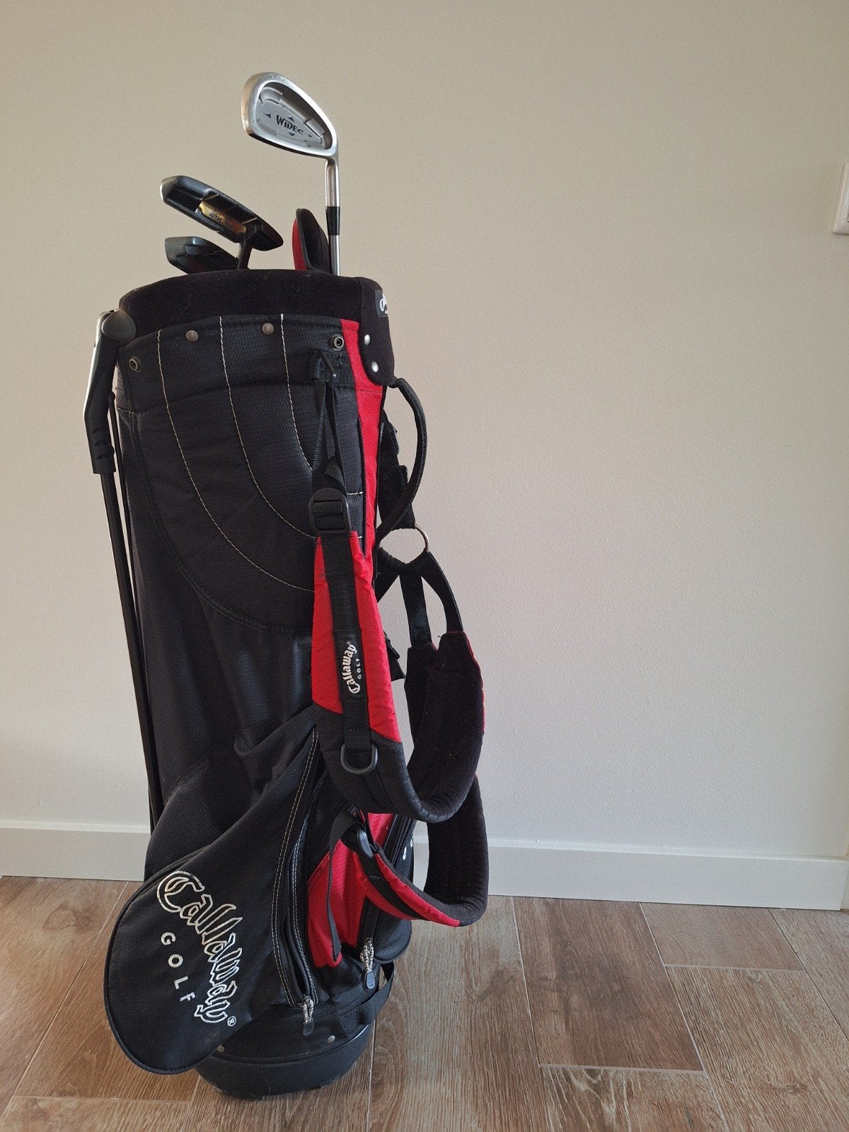 Callaway Golf Tas met 3 Clubs - nog prima conditie