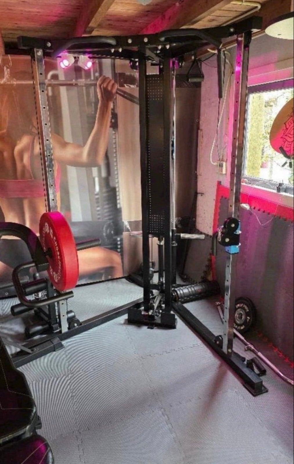 Krachtstation - Multifunctioneel Home Gym, Ophalen, Krachtstation, Armen, Zo goed als nieuw