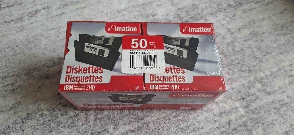 150x diskette Imation en Maxell, Ophalen, IMATION EN MAXELL