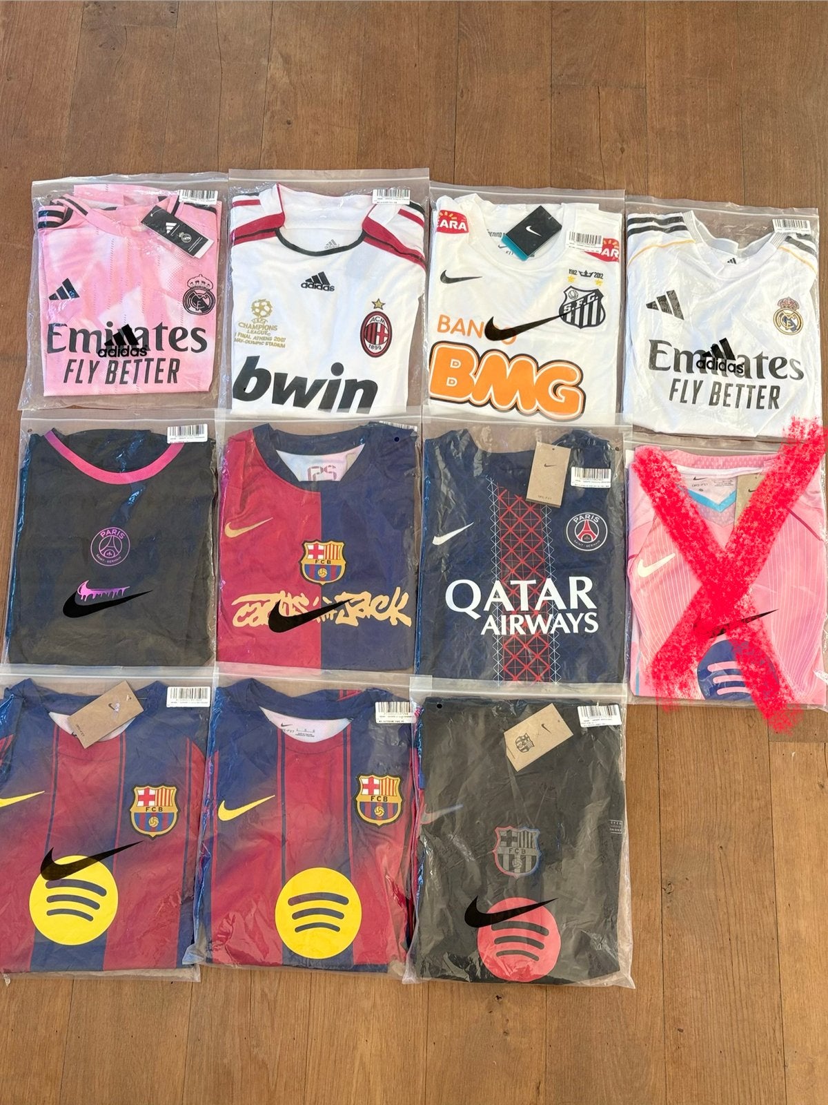 Voetbalshirts, Kleding | Heren, Sportkleding, Maat 52/54 (L), Nieuw, Voetbal, Meerkleurig