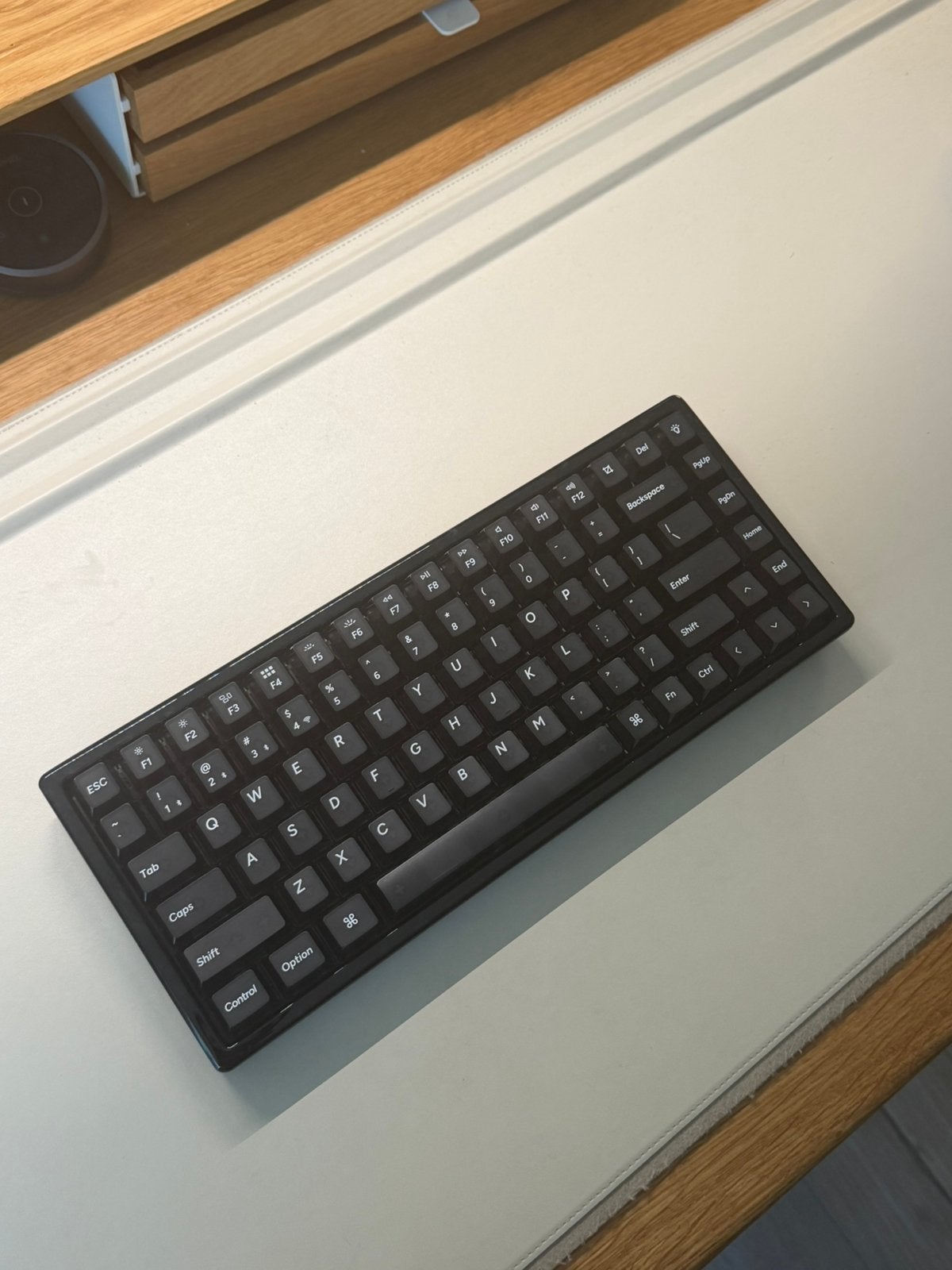 Keychron K2 HE Resin Edition, Computers en Software, Toetsenborden, Zo goed als nieuw, Ophalen