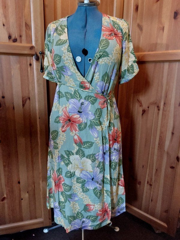 King louie jurk, Kleding | Dames, Ophalen of Verzenden, Zo goed als nieuw, Maat 38/40 (M), Knielengte