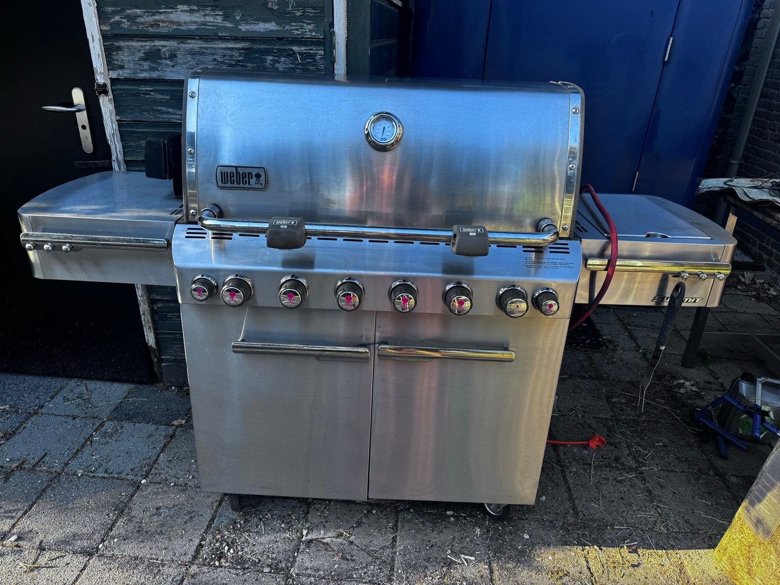 Weber Summit S-650 Gasbarbecue - Gebruikt, Werkt Perfect, Tuin en Terras, Ophalen, Gebruikt