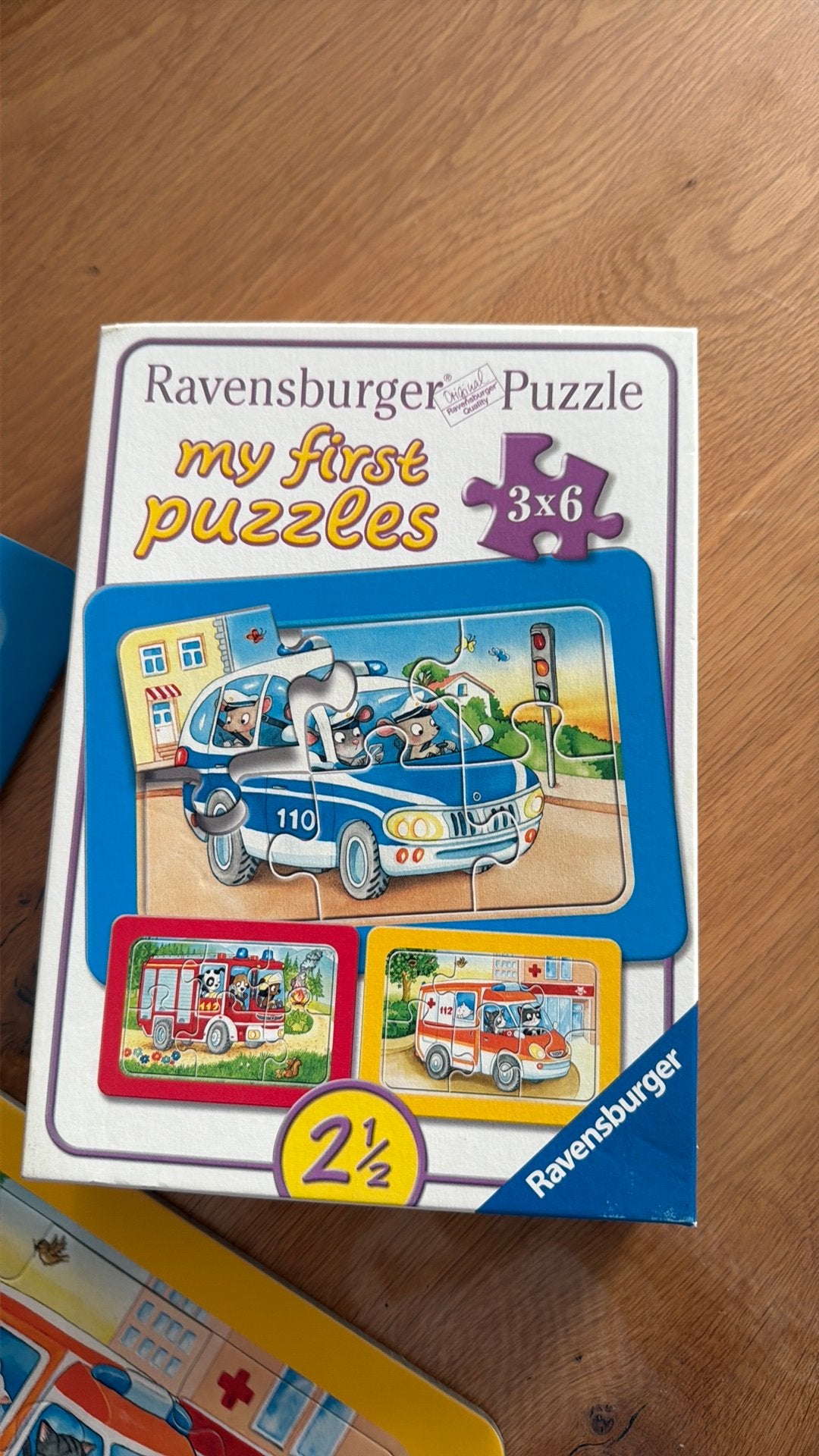 Puzzel Ravensburger vanaf 2,5 jaar, Ophalen, Meer dan 50 stukjes, Zo goed als nieuw, 6 jaar of ouder