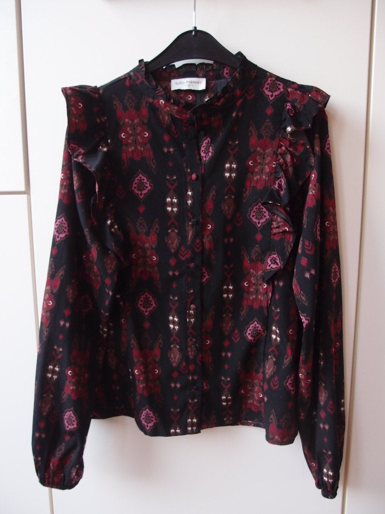 Super mooie dames meisjes Lofty Manner top blouse L 40, Meerkleurig, Lofty Manner, Maat 42/44 (L), Ophalen of Verzenden