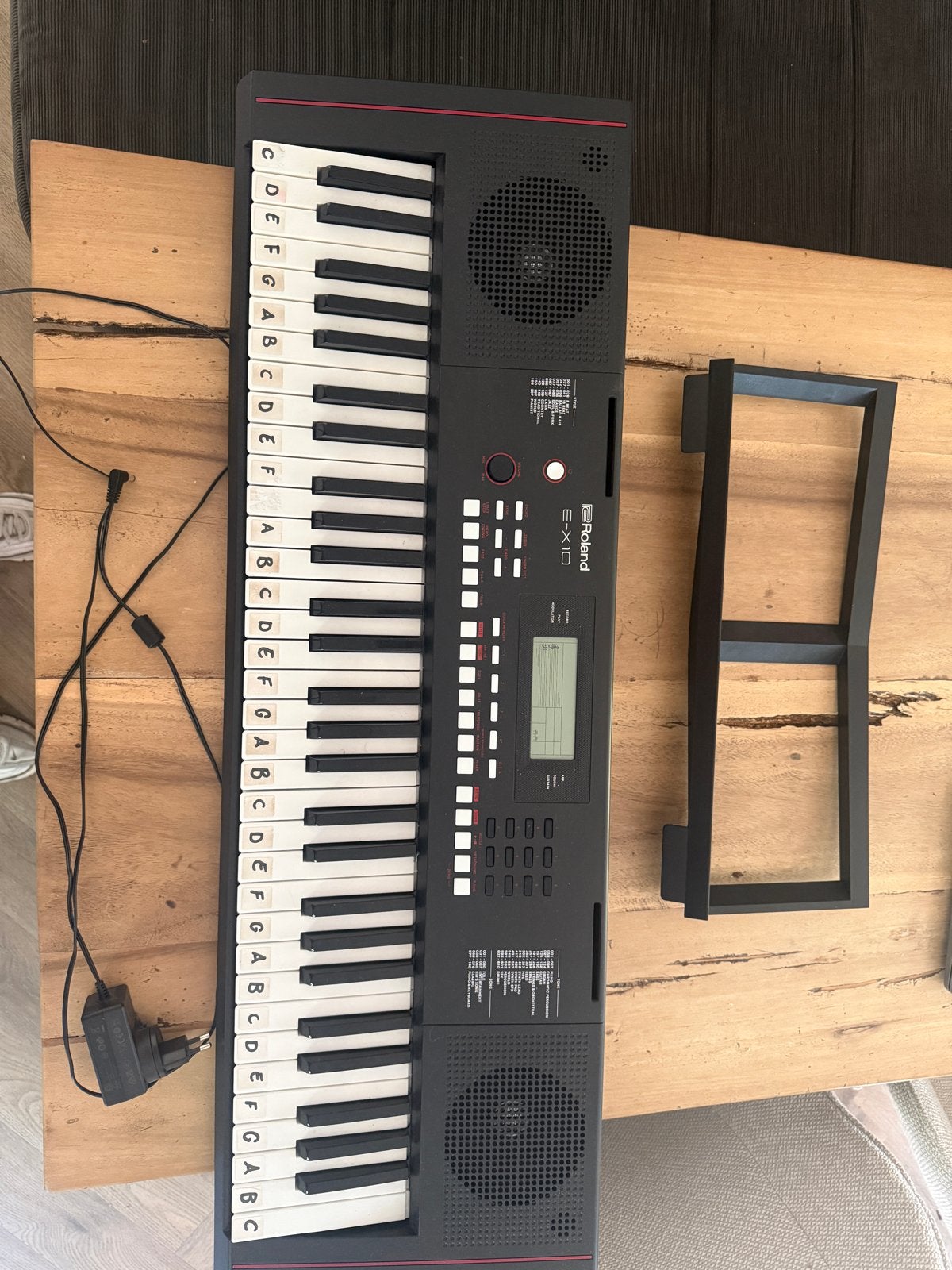 Roland E-X10 Keyboard met standaard, Ophalen, 61 toetsen, Roland, Zo goed als nieuw