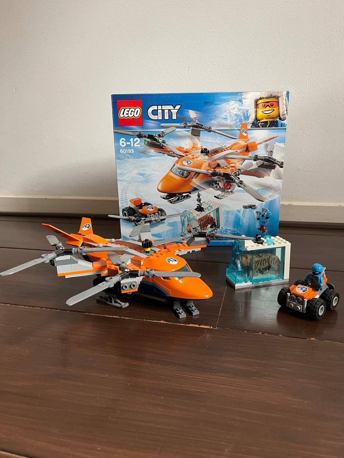 LEGO City Arctische Luchttransport 60193 - Compleet met doos, City, Lego, Ophalen of Verzenden, Zo goed als nieuw