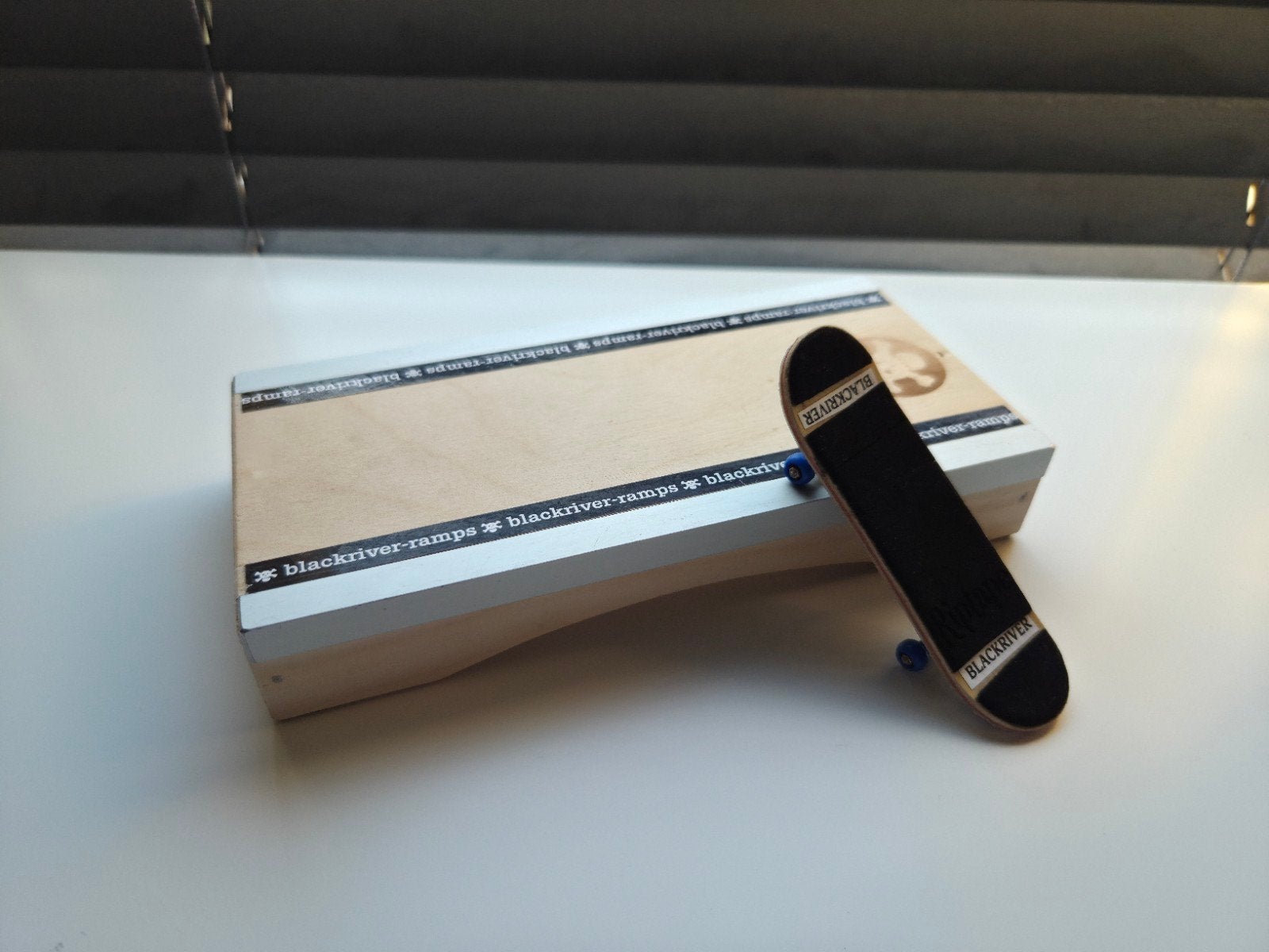 Blackriver Ramp + Fingerboard Set, Ophalen of Verzenden, Zo goed als nieuw, Skateboard
