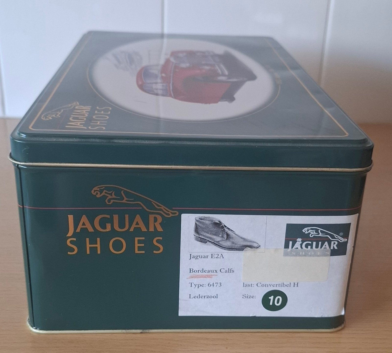 Jaguar Shoes Bordeaux Calfs Boots Maat 10 (44), Kleding | Heren, Schoenen, Overige kleuren, Boots, Zo goed als nieuw, Ophalen of Verzenden