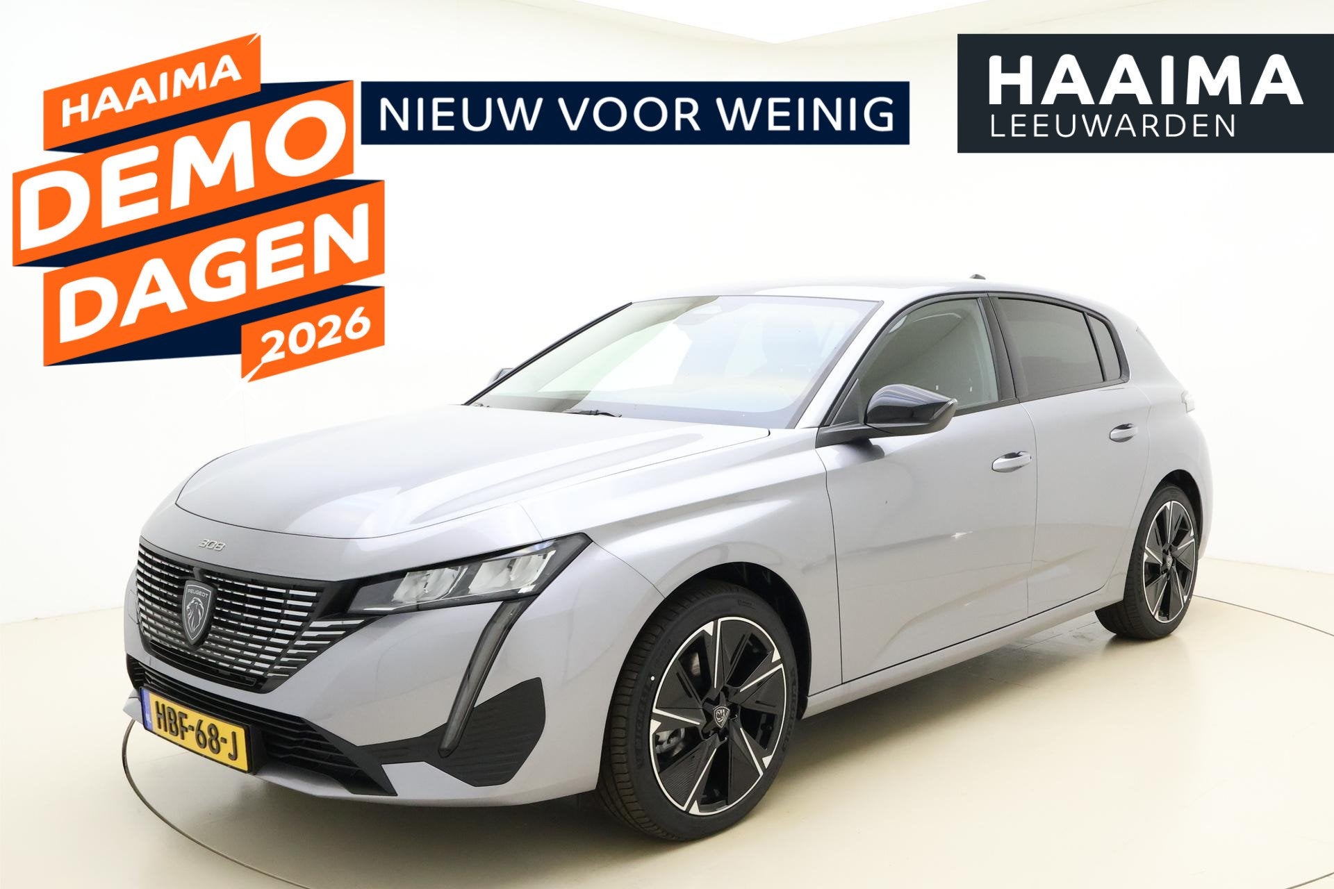 Peugeot e-308 Allure EV 54 kWh 100% Elektrisch | Adaptive Cr, Auto's, 156 pk, Leder en Stof, Origineel Nederlands, 416 km