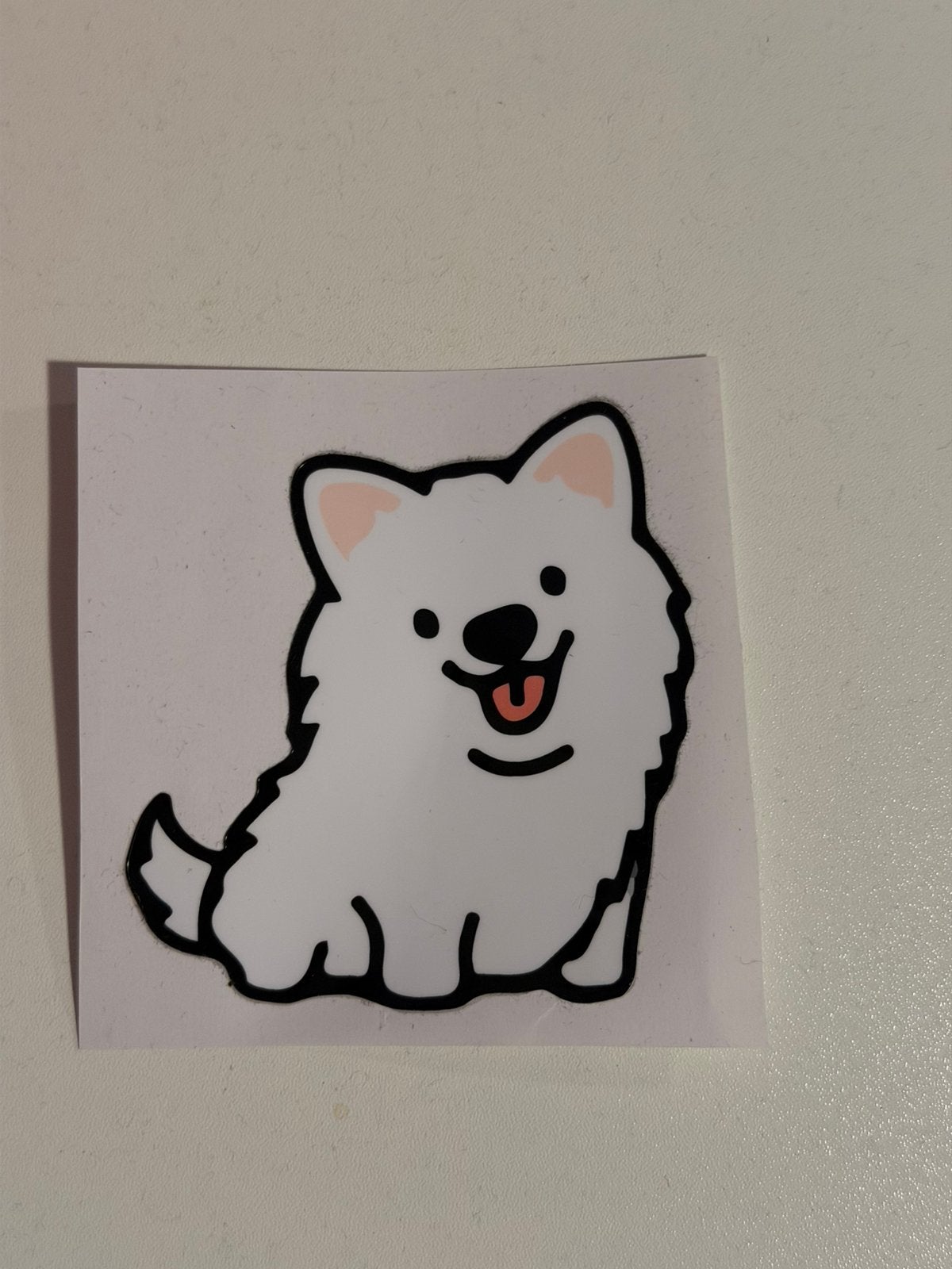 Samoyed sticker, Ophalen of Verzenden, Nieuw