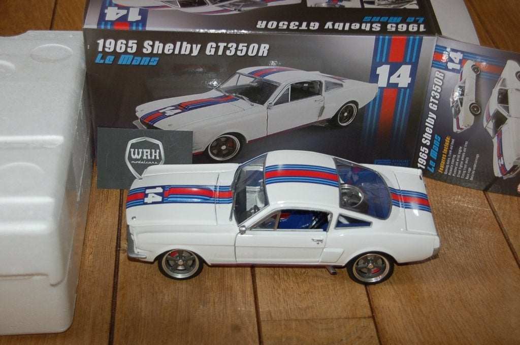 1:18 FORD MUSTANG GT350R LEMANS #14 GMP WRH, Hobby en Vrije tijd, Verzenden, Zo goed als nieuw, Auto, Overige merken